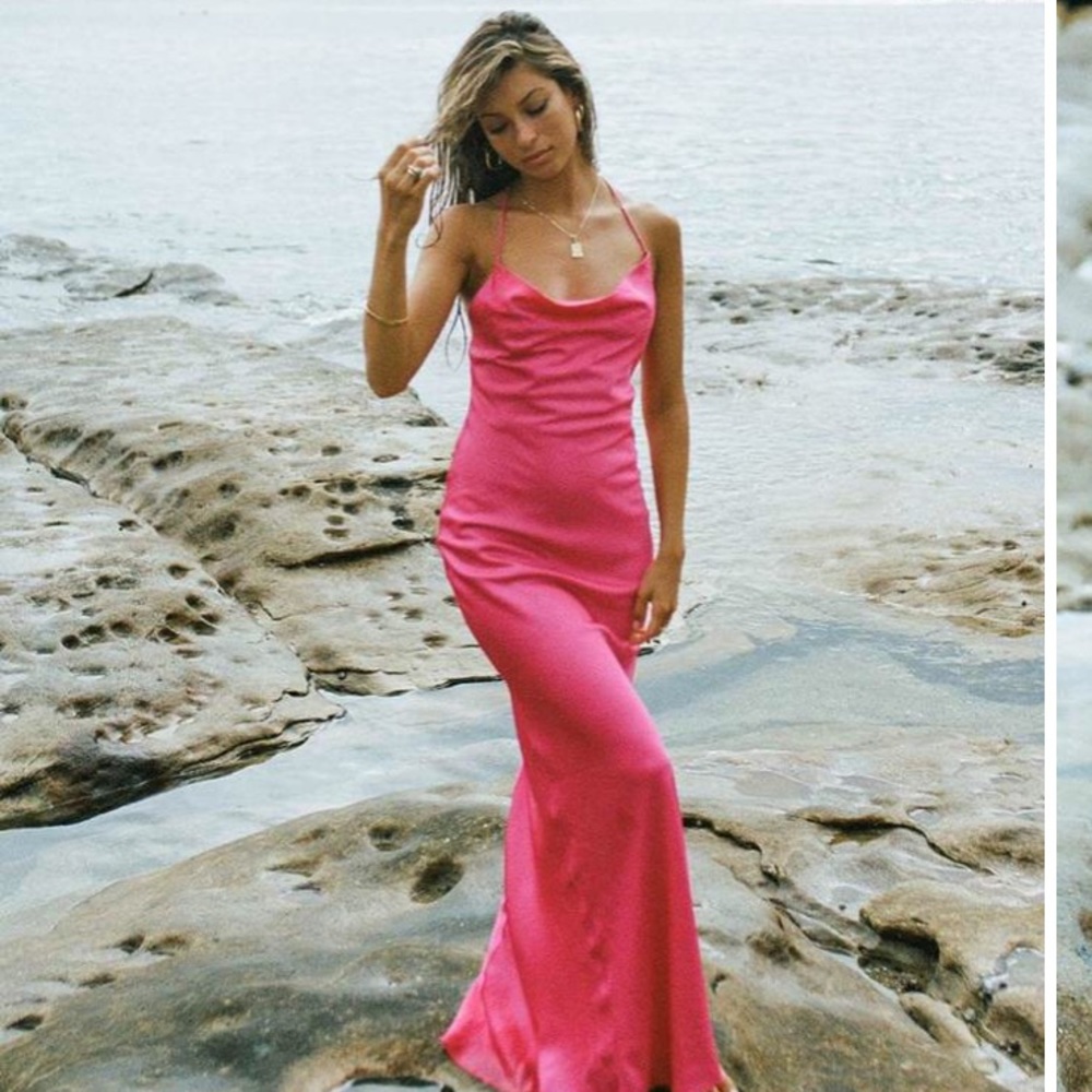 Sabo skirt maxi dress small revolve